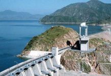 Tarbela operating at maximum capacity, producing 4888MW