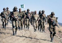 Soldier martyred fighting terrorists across Afghan border