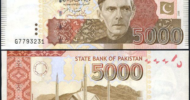 SBP denies rumours about discontinuation of Rs5000 banknotes