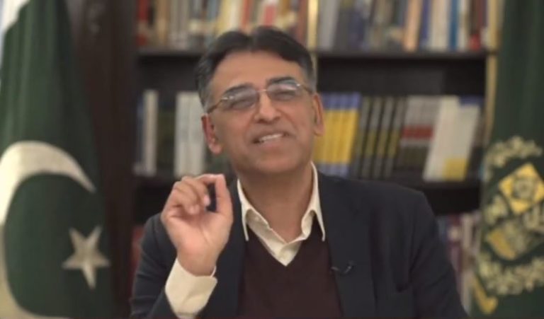 Asad Umar says will only take IMF’s money, not dictation