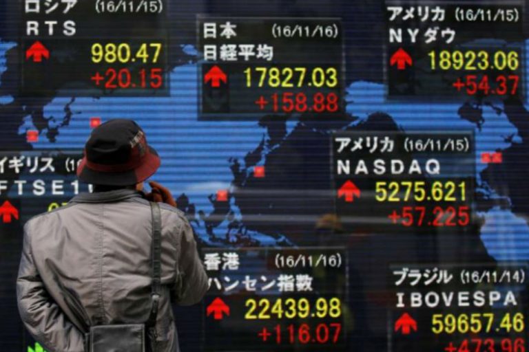 Asia shares lower, most markets closed for Lunar New Year