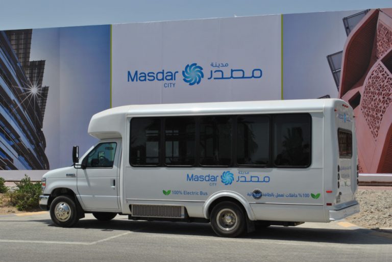 Abu Dhabi’s green energy firm launches region’s first all-electric bus