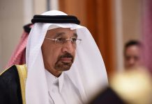 Saudi energy minister hopes to balance oil market before 2020