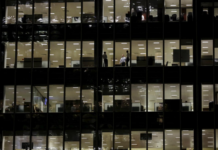 UK private sector contracts again, but outlook improves: CBI