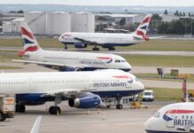 British Airways cancels ‘nearly 100pc’ of flights as pilots begin two-day strike