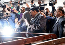 Minister inaugurates new freight train in Karachi