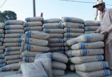 Cement exports surge 16.48pc in four months FY20