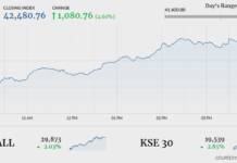 Bull run continues as KSE-100 surges over 1,000 points