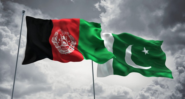 Pak-Afghan flags Pak-Afghan flags