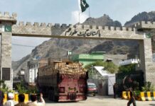 Traders reject partial movement of transit goods at Torkham border Pak=Afghan border