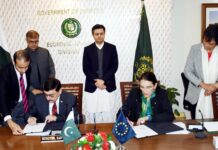EU signs agreement to provide €13m to Pakistan