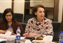 Pakistan offered enhanced strategic partnership in population control United Nations Population Fund (UNFPA)’s Country Representative Lina Mousa