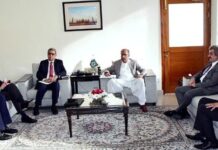 PSMA delegation calls on Hafeez Shaikh