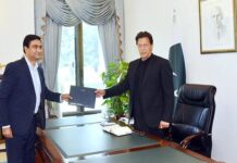 Telenor gives Rs50m cheque to PM for Corona Relief Fund
