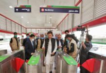 PM Khan finally inaugurates Peshawar BRT