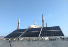 Mosques in KP to be solarised