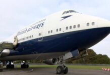 British Airways’ 747 to be turned into cinema