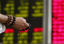 Shares rest after ‘awesome’ month, China factories speed up