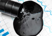 Oil prices up as dollar, US oil inventories fall