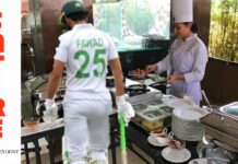 Man of the hour: Fawad Alam follows century by waiting in line for omelette