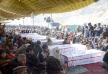 Interior minister grieves with Hazara community, vows justice