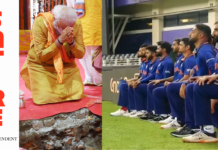 Modi takes the knee at Ayodhya