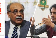 Harm caused by returning mic to Ramiz Raja balanced by taking mic away from Najam Sethi: analysts